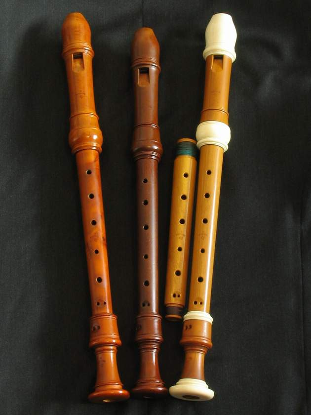 Altblockflöten von Hans Schimmel