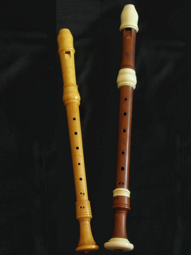 Altblockflöte und Voicflute 